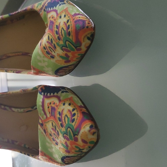 Nine West multicolored pumps - Picture 6 of 10
